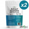 Atletic Food Экстракт Гуараны 100% Pure Extract Guarana Powder - 200 грамм (2 шт по 100 г)